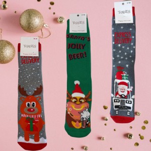 Χριστουγεννιάτικες Κάλτσες Σετ 3τμχ