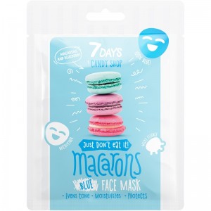 7DAYS CANDY SHOP Macarons Sheet Mask 25g