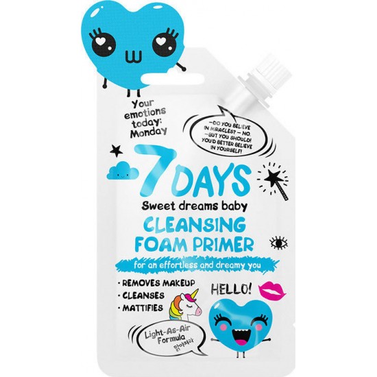 7DAYS YOUR EMOTIONS Cleansing Foam Primer 25ml