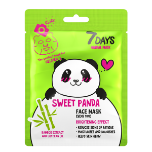 7 DAYS ANIMAL Sweet Panda Sheet Mask 28g