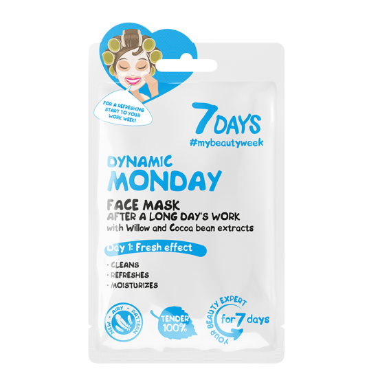 7 DAYS Sheet Mask Dynamic Monday 28g