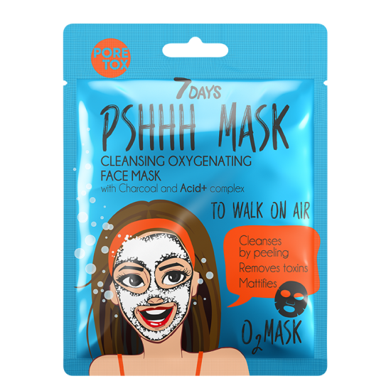 7 DAYS PSHHH To Walk On Air Sheet Mask 25g