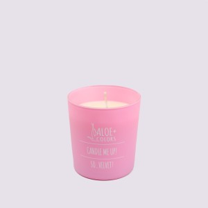 Aloe+Colors Scented Soy Candle So Velvet