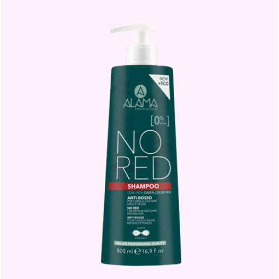 Alama No Red Shampoo Σαμπουάν Κατά Των Κόκκινων Τόνων Για Καστανά Μαλλιά 500ml