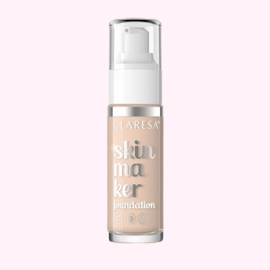 Claresa SKIN MAKER Full Coverage Smoothing Foundation No 01 Porcelain (30g)