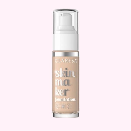 Claresa SKIN MAKER Full Coverage Smoothing Foundation No 04 Natural Beige (30g)