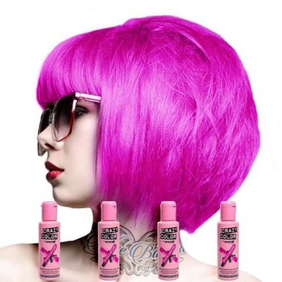 Crazy Color Semi Permanent Hair Color Pinkissimo no42 100ml