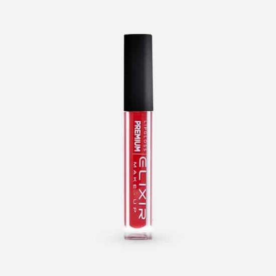 Elixir Lipgloss Premium – 348 (Berry Red)