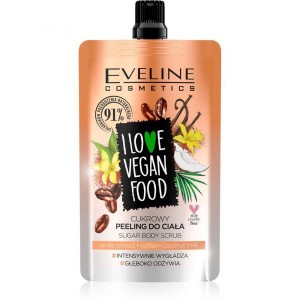 Eveline  I Love Vegan Food Coffee Sugar Body Scrub 75ml