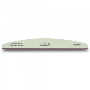FOLIA COSMETICS Nail File Boat White (100/180)