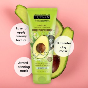 Freeman Purifying Avocado & Oatmeal Clay Mask 175ml