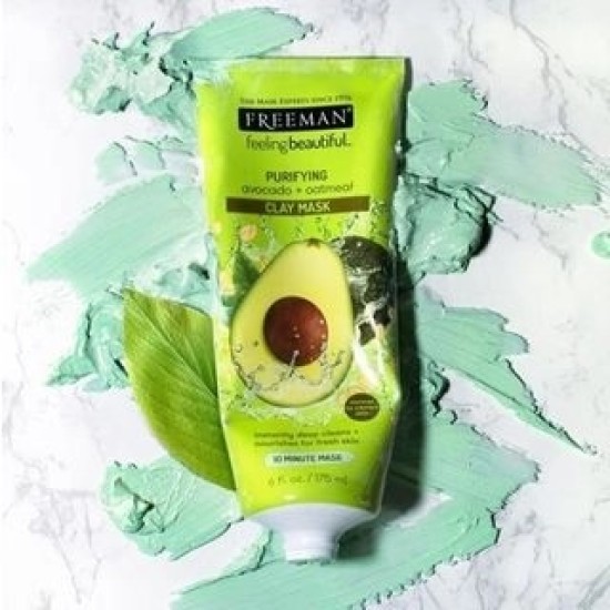 Freeman Purifying Avocado & Oatmeal Clay Mask 175ml