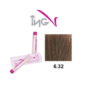 ING Βαφή Μαλλιών Νο 6.32 - Ξανθό Σκούρο Μπεζ 100ml