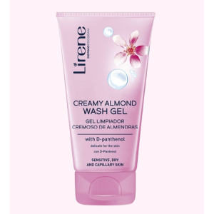Lirene Creamy Almond Wash Gel Κρεμώδες Gel Καθαρισμού 150ml