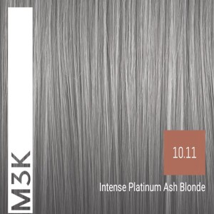 Sensus M3K Permanent Hair Color 10.11 Intense Platinum Ash Blonde 100ml