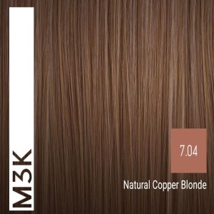 Sensus M3K Permanent Hair Color 7.04 Natural Copper Blonde 100ml