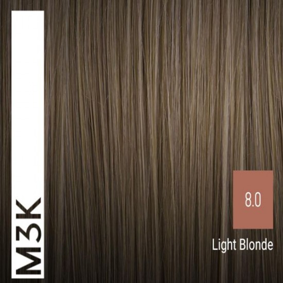 Sensus M3K Permanent Hair Color 8.0 Light Blonde 100ml