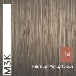 Sensus M3K Permanent Hair Color 9nl Natural Light Very Light Blonde 100ml