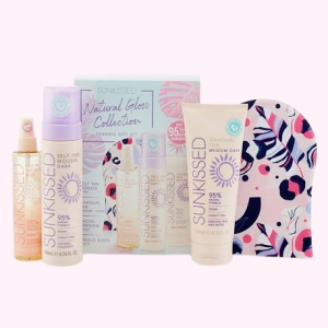 Sunkissed Natural Glow Collection DARK Tanning Gift Set