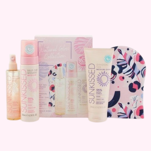 Sunkissed Natural Glow Collection MEDIUM Tanning Gift Set