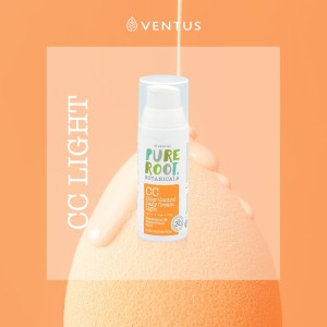 Ventus Pure Root Αντηλιακή Κρέμα Προσώπου CC Light 50ml