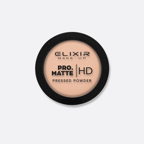 Elixir PRO. MATTE Pressed Powder HD – #206 (Cookie Dust)