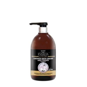 Evialia Shower Bath Cream Baby Powder - 1lt