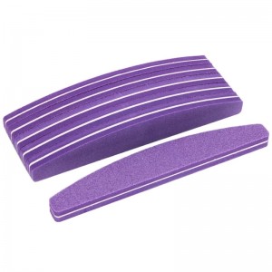 Professional Nail Buffer Purple (100/180)