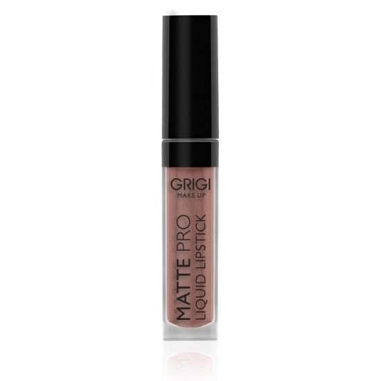 Grigi MakeUp Matte Pro Liquid Lipstick 404 Nude Brown