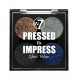 W7 Pressed To Impress Glitter Palette Style Icon 4X1gr