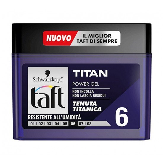Schwarzkopf Taft Power Gel Μαλλιών Titan 250ml