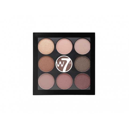 W7 Naughty Nine Eyeshadow Palette Mid Summer Nights 9 Αποχρώσεις 4.5gr